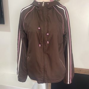 Reversible Pink and Brown Jacket